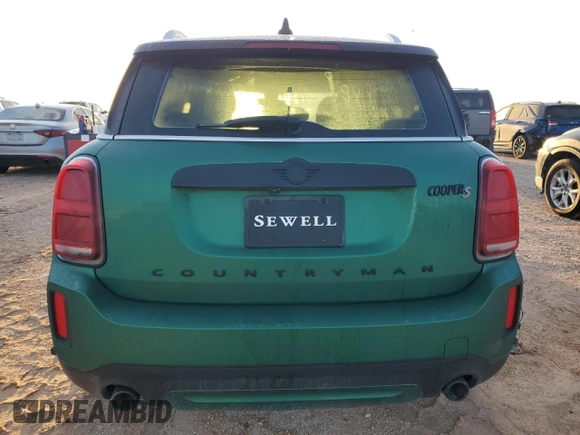 2022 MINI Countryman Cooper S with VIN WMZ53BR07N3N52547, listed as a Copart auction lot 55755715 with 30,204 mi miles and Salvage title. Bid and sale history available at DreamBid. Image 6.