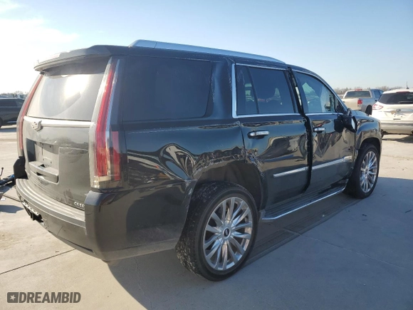 2016 Cadillac Escalade Luxury Collection with VIN 1GYS4BKJ1GR214235, listed as a Copart auction lot 87758515 with 141,397 mi miles and Salvage Title. Bid and sale history available at carsss.com. Image 3.
