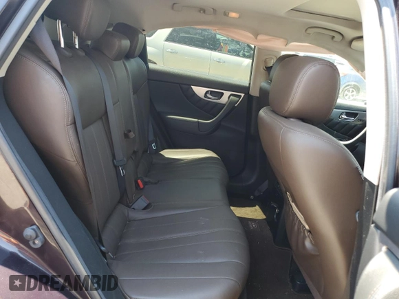 2012 Infiniti FX35 with VIN JN8AS1MW8CM154766, listed as a Copart auction lot 66765874 with 0 mi miles and Salvage Title. Bid and sale history available at carsss.com. Image 11.