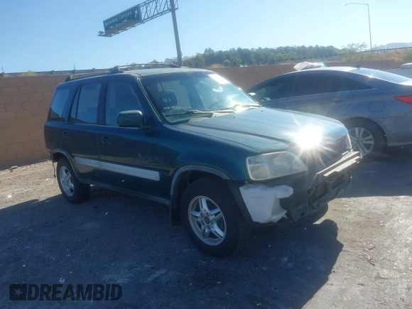 1999 Honda CR-V EX with VIN JHLRD1860XC028421, listed as a IAAI auction lot 39978382 with 222,122 mi miles. Bid and sale history available at carsss.com. Image 1.