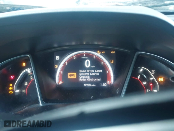 2019 Honda Civic Sport with VIN 2HGFC2F86KH515658, listed as a IAAI auction lot 41632690 with 109,866 mi miles and . Bid and sale history available at DreamBid. Image 7.