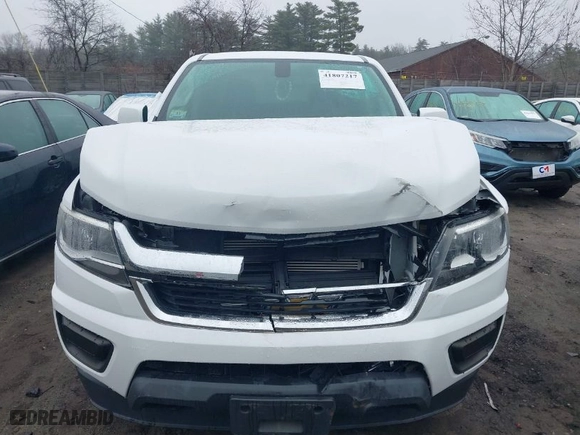 2018 Chevrolet Colorado 4WD LT with VIN 1GCGTCEN7J1261813, listed as a IAAI auction lot 41807217 with 35,823 mi miles. Bid and sale history available at carsss.com. Image 12.