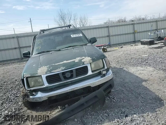 2000 Nissan Frontier XE with VIN 1N6ED27Y4YC382199, listed as a Copart auction lot 47127045 with 207,449 mi miles and Salvage title. Bid and sale history available at DreamBid. Image 11.