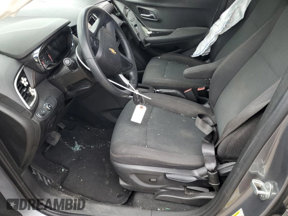 2020 Chevrolet Trax LS with VIN 3GNCJKSB1LL211212, listed as a Copart auction lot 50699895 with 59,276 mi miles and Non Repairable. Bid and sale history available at DreamBid. Image 7.