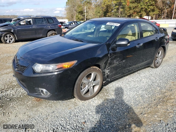 2013 Acura TSX with VIN JH4CU2F41DC012832, listed as a Copart auction lot 79609274 with 203,071 mi miles and Salvage Title. Bid and sale history available at carsss.com. Image 1.