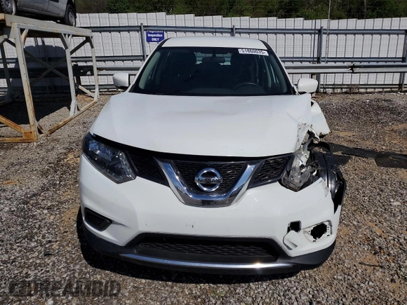 2016 Nissan Rogue SV with VIN 5N1AT2MT8GC743313, listed as a Copart auction lot 51860035 with 213,274 mi miles and Salvage Title. Bid and sale history available at carsss.com. Image 5.