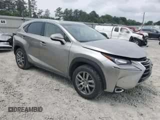 2015 Lexus NX 200t with VIN JTJYARBZ5F2003308, listed as a Copart auction lot 54201765 with 132,276 mi miles and Salvage title. Bid and sale history available at DreamBid. Image 4.