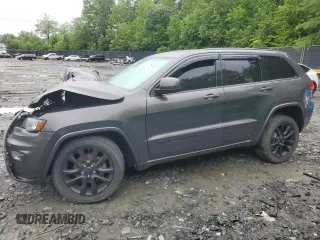 2020 Jeep Grand Cherokee Laredo E with VIN 1C4RJFAG0LC157839, listed as a Copart auction lot 57754625 with Not provided miles and Salvage title. Bid and sale history available at DreamBid. Image 1.