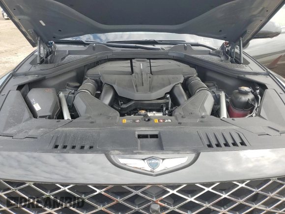 2024 Genesis GV80 with VIN KMUHCESC5RU162434, listed as a Copart auction lot 61974415 with 5,186 mi miles and Salvage title. Bid and sale history available at DreamBid. Image 11.