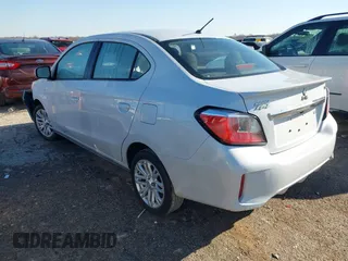 2023 Mitsubishi Mirage G4 ES with VIN ML32FUFJ5PHF03197, listed as a IAAI auction lot 41733738 with 33,377 mi miles. Bid and sale history available at carsss.com. Image 3.