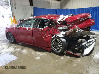 2017 Ford Fusion Titanium with VIN 3FA6P0K97HR154899, listed as a Copart auction lot 44807945 with 0 mi miles and Salvage Title. Bid and sale history available at carsss.com. Image 2.