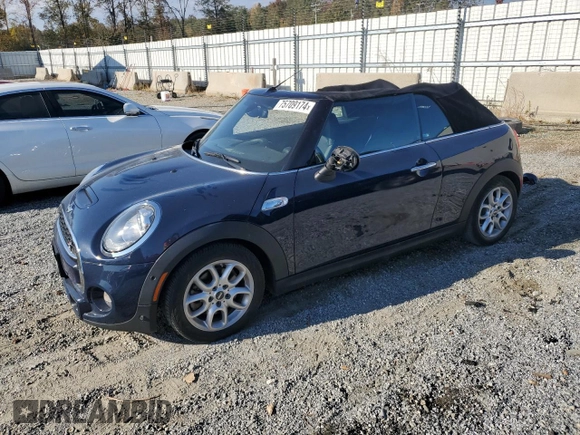 2016 MINI Convertible S с VIN WMWWG9C53G3A92179, выставлен на аукционе Copart как лот 75709174 с пробегом 73 290 миль миль и Списание • Salvage title. История ставок и продаж доступна на DreamBid. Изображение 1.