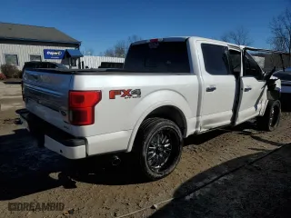 2019 Ford F-150 XL with VIN 1FTEW1E42KFA54910, listed as a Copart auction lot 89214715 with 0 mi miles and Non Repairable. Bid and sale history available at carsss.com. Image 3.