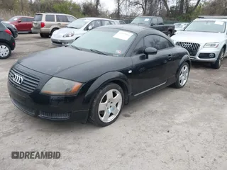 2001 Audi TT with VIN TRUWT28N911018897, listed as a IAAI auction lot 42019816 with 142,595 mi miles. Bid and sale history available at carsss.com. Image 2.