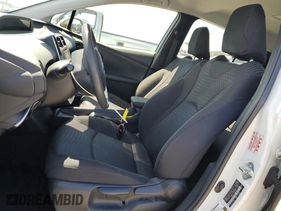 2017 Toyota Prius Two with VIN JTDKBRFU7H3035369, listed as a Copart auction lot 64307425 with 66,959 mi miles and Salvage title. Bid and sale history available at DreamBid. Image 7.