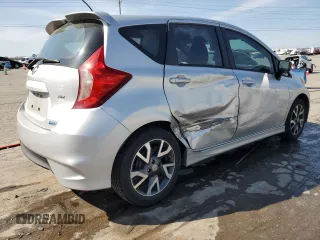 2015 Nissan Note SV with VIN 3N1CE2CP9FL438680, listed as a Copart auction lot 51595395 with 105,201 mi miles and Salvage Title. Bid and sale history available at DreamBid. Image 3.