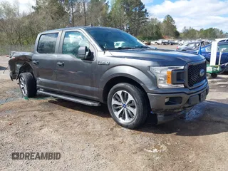 2020 Ford F-150 XL with VIN 1FTEW1CP4LFB98988, listed as a IAAI auction lot 41838314 with 181,711 mi miles. Bid and sale history available at carsss.com. Image 1.