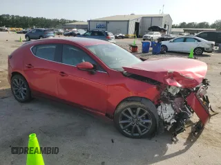 2024 Mazda 3 S Preferred with VIN JM1BPALM2R1652795, listed as a Copart auction lot 57056355 with 12,100 mi miles and Salvage title. Bid and sale history available at DreamBid. Image 4.