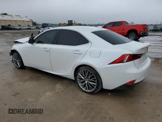 2015 Lexus IS 250 with VIN JTHCF1D23F5020735, listed as a Copart auction lot 53811225 with 100,053 mi miles and Salvage Title. Bid and sale history available at DreamBid. Image 2.