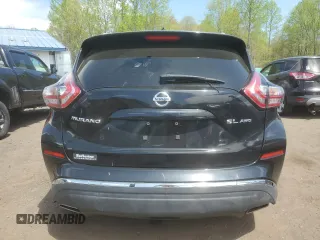 2015 Nissan Murano Platinum with VIN 5N1AZ2MH7FN282991, listed as a Copart auction lot 55463365 with 160,205 mi miles and Clean Title. Bid and sale history available at carsss.com. Image 6.