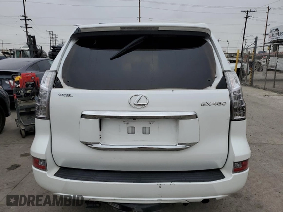 2014 Lexus GX 460 with VIN JTJBM7FX2E5079088, listed as a Copart auction lot 56070915 with 129,822 mi miles and Salvage Title. Bid and sale history available at DreamBid. Image 6.