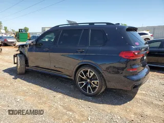 2022 BMW X7 xDrive40i z VIN 5UXCW2C02N9N07423, wystawiony jako Copart lot #51955365 z przebiegiem 60 268 mil mil oraz Szkoda całkowita • Salvage title. Historia ofert i sprzedaży dostępna na DreamBid. Obrazek 2.