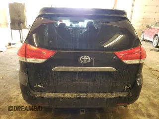 2013 Toyota Sienna XLE with VIN 5TDDK3DC4DS070167, listed as a Copart auction lot 46992565 with Not Provided miles and Salvage Title. Bid and sale history available at DreamBid. Image 6.
