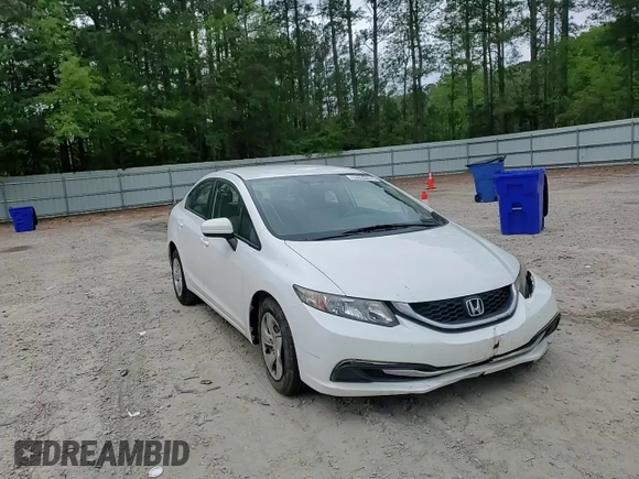 2015 Honda Civic LX with VIN 2HGFB2F55FH558449, listed as a Copart auction lot 53032415 with 68,756 mi miles and Salvage Title. Bid and sale history available at carsss.com. Image 11.