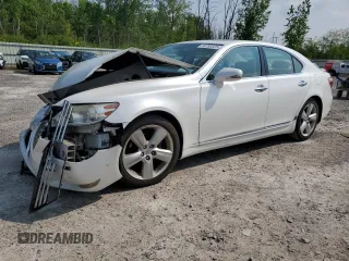 2010 Lexus LS 460 with VIN JTHBL5EF0A5097424, listed as a Copart auction lot 59780325 with Not provided miles and Salvage title. Bid and sale history available at DreamBid. Image 1.