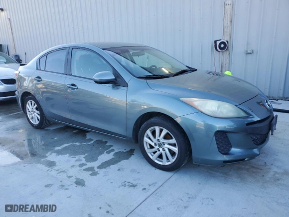 2012 Mazda Mazda3 i Sport with VIN JM1BL1UG3C1589590, listed as a Copart auction lot 41519465 with 166,528 mi miles and Salvage Title. Bid and sale history available at carsss.com. Image 4.