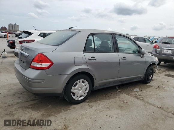 2011 Nissan Versa 1.8 S with VIN 3N1BC1APXBL404305, listed as a Copart auction lot 50777175 with 38,353 mi miles and Salvage Title. Bid and sale history available at carsss.com. Image 3.