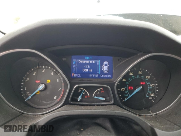 2013 Ford Focus SE with VIN 1FADP3F28DL241404, listed as a Copart auction lot 52759075 with 105,658 mi miles and Salvage Title. Bid and sale history available at carsss.com. Image 9.