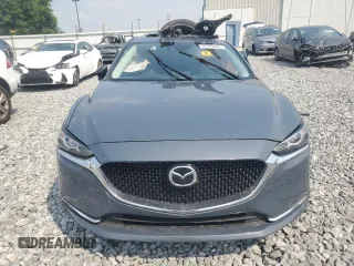 2021 Mazda 6 Carbon Edition with VIN JM1GL1WY6M1606461, listed as a Copart auction lot 51743485 with Not Provided miles and Non Repairable. Bid and sale history available at DreamBid. Image 5.