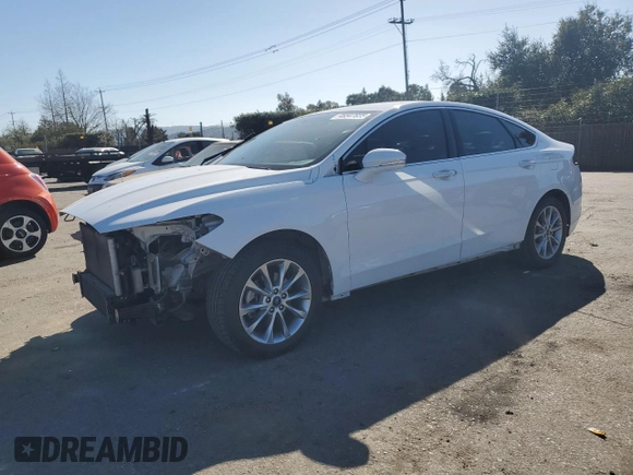 2017 Ford Fusion SE with VIN 3FA6P0HD7HR287478, listed as a Copart auction lot 46547835 with 115,555 mi miles and Salvage Title. Bid and sale history available at DreamBid. Image 1.