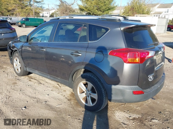 2014 Toyota RAV4 XLE with VIN 2T3RFREV0EW173776, listed as a IAAI auction lot 41644446 with 170,431 mi miles. Bid and sale history available at carsss.com. Image 3.