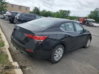 2025 Nissan Sentra S z VIN 3N1AB8BV6SY304550, wystawiony jako Copart lot #57815045 z przebiegiem 3 078 mil mil oraz Szkoda całkowita • Salvage title. Historia ofert i sprzedaży dostępna na DreamBid. Obrazek 3.