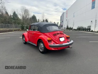1975 Volkswagen Beetle with VIN 1552010655, listed as a Copart auction lot 52646675 with 57,107 mi miles and Clean Title. Bid and sale history available at DreamBid. Image 3.