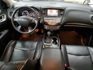 2019 Infiniti QX60 Pure z VIN 5N1DL0MM3KC566592, wystawiony jako Copart lot #54432785 z przebiegiem 112 444 mil mil oraz Szkoda całkowita • Salvage title. Historia ofert i sprzedaży dostępna na DreamBid. Obrazek 8.