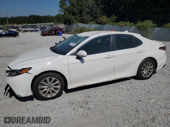2020 Toyota Camry LE with VIN 4T1L11AK6LU900443, listed as a Copart auction lot 72664744 with 106,317 mi miles and Salvage Title. Bid and sale history available at DreamBid. Image 1.