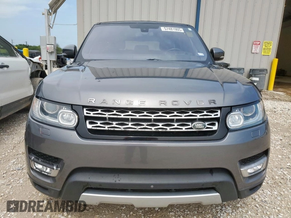 2016 Land Rover Range Rover Sport HSE with VIN SALWR2KF0GA576424, listed as a Copart auction lot 57481905 with 101,510 mi miles and Clean title. Bid and sale history available at DreamBid. Image 5.