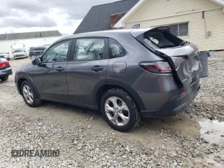 2024 Honda HR-V LX with VIN 3CZRZ2H37RM778842, listed as a Copart auction lot 49843105 with 9,732 mi miles and Salvage title. Bid and sale history available at DreamBid. Image 2.
