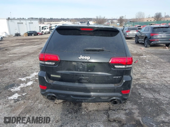 2017 Jeep Grand Cherokee SRT with VIN 1C4RJFDJ7HC641926, listed as a IAAI auction lot 41272215 with 117,667 mi miles. Bid and sale history available at carsss.com. Image 15.