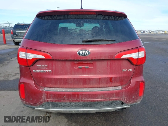 2015 Kia Sorento SX Limited with VIN 5XYKWDA72FG643298, listed as a IAAI auction lot 41670573 with 115,613 mi miles. Bid and sale history available at carsss.com. Image 16.