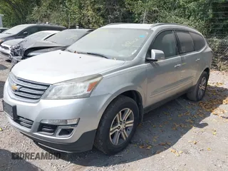2015 Chevrolet Traverse LT with VIN 1GNKVGKDXFJ388478, listed as a IAAI auction lot 41643010 with 188,141 mi miles and . Bid and sale history available at DreamBid. Image 2.