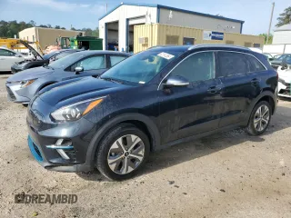 2022 Kia Niro EV S with VIN KNDCC3LG8N5159566, listed as a Copart auction lot 54020475 with 66,706 mi miles and Clean Title. Bid and sale history available at carsss.com. Image 1.