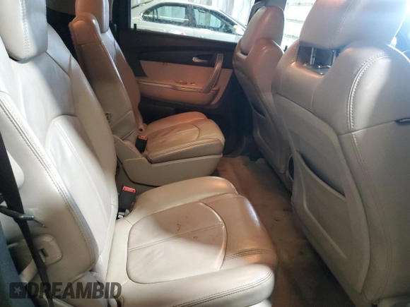 2010 GMC Acadia SLT1 z VIN 1GKLVMED2AJ140486, wystawiony jako Copart lot #55735155 z przebiegiem 185 154 mil mil oraz Szkoda całkowita • Salvage title. Historia ofert i sprzedaży dostępna na DreamBid. Obrazek 11.
