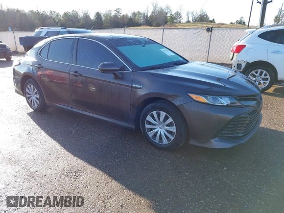 2019 Toyota Camry Hybrid LE z VIN 4T1B31HK4KU516123, wystawiony jako IAAI lot #41733410 z przebiegiem 98 273 mil mil oraz . Historia ofert i sprzedaży dostępna na DreamBid. Obrazek 1.