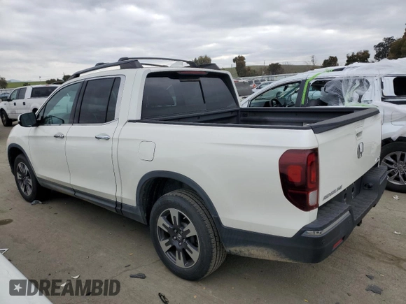 2019 Honda Ridgeline RTL-E z VIN 5FPYK3F75KB001806, wystawiony jako Copart lot #43178765 z przebiegiem 44 939 mil mil oraz Czysty tytuł • Clean title. Historia ofert i sprzedaży dostępna na DreamBid. Obrazek 2.
