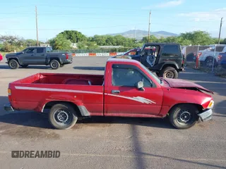 1993 Toyota Pickup DX z VIN JT4RN81P1P5162011, wystawiony jako IAAI lot #41721589 z przebiegiem 207 489 mil mil oraz . Historia ofert i sprzedaży dostępna na DreamBid. Obrazek 13.