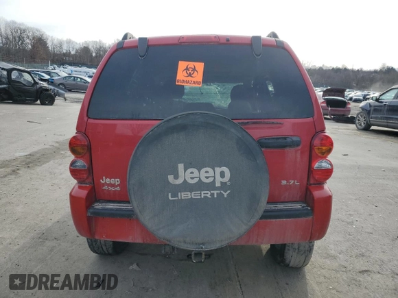 2003 Jeep Liberty Limited with VIN 1J4GL58K13W682147, listed as a Copart auction lot 42797825 with 110,075 mi miles and Salvage Title. Bid and sale history available at DreamBid. Image 6.
